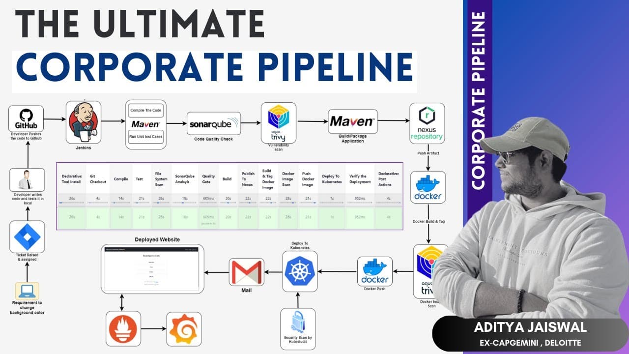 The Ultimate CICD Corporate DevOps Pipeline Project | Real-Time DevOps ...