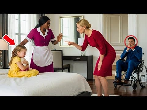 Billionaire Pretended to Be Paralyzed — Until the Maid Heard His Fiancée Plot to Sell His Daughter thumbnail