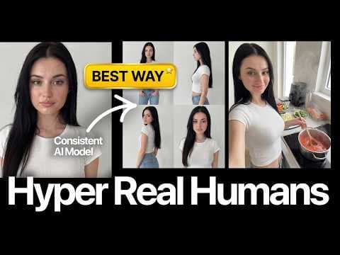 She Isn’t Real (The DEFINITIVE AI Influencer Tutorial) thumbnail