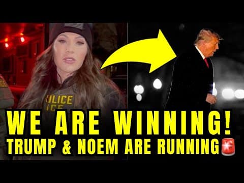🚨WE ARE WINNING! New Leaks Just EXPOSED Trump's ICE Is TERRIFIED thumbnail