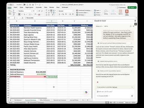 Claude in Excel: Sample Accounting Use Case thumbnail