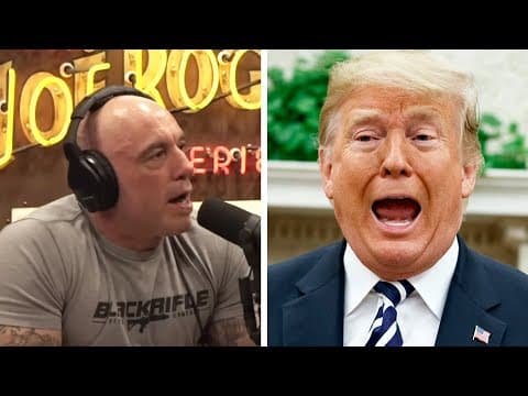WOW: Rogan TURNS on Trump, pretends he had NO IDEA! thumbnail