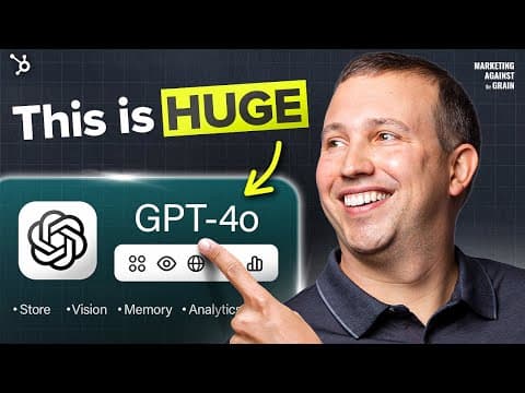 OpenAI's New ChatGPT-4o Destroys Many Startups... Is Yours Dead? thumbnail