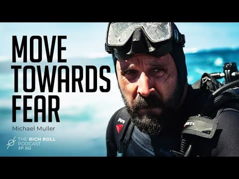 Swimming with Great Whites: Michael Muller | Rich Roll Podcast thumbnail