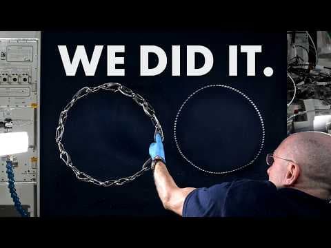 NASA tested my chain theory in space thumbnail