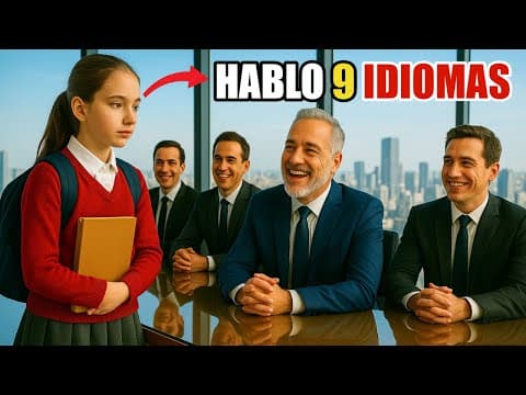 "Yo hablo 9 IDIOMAS", dijo la NIÑA – El MILLONARIO se RÍE… y luego QUEDA en SHOCK thumbnail
