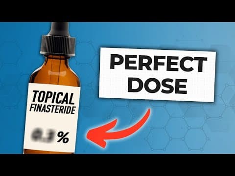 Topical Finasteride: Same Results, No Side Effects? thumbnail
