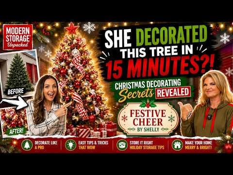 The Holiday Decorator's Playbook | Modern Storage® Unpacked thumbnail