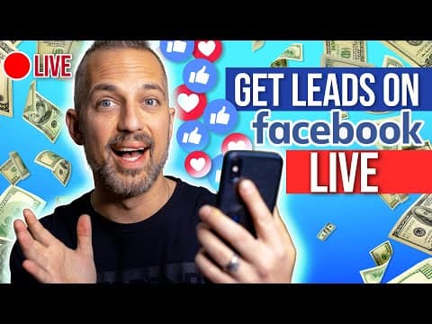 How to Generate Business Leads with Facebook Live 2021 - Tactical Version! thumbnail