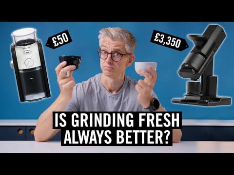 $50 Coffee Grinder Vs Pre-ground From A $3,500 Grinder thumbnail
