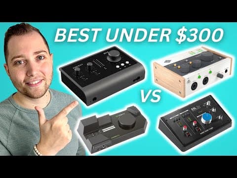 What Are the Best Audio Interfaces Under $300? thumbnail
