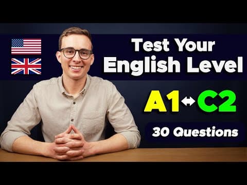 What's Your ENGLISH LEVEL? Take This Test! thumbnail