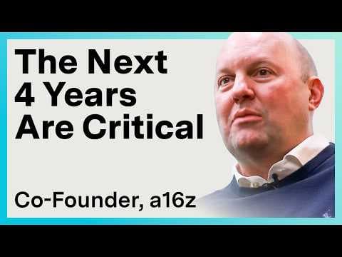 Marc Andreessen on AI, the Future of Startups, and Why Timing Is Everything... thumbnail