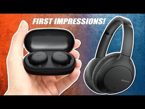 Sony WF-XB700 TWS and WH-CH710n ANC - Should You Bother? thumbnail