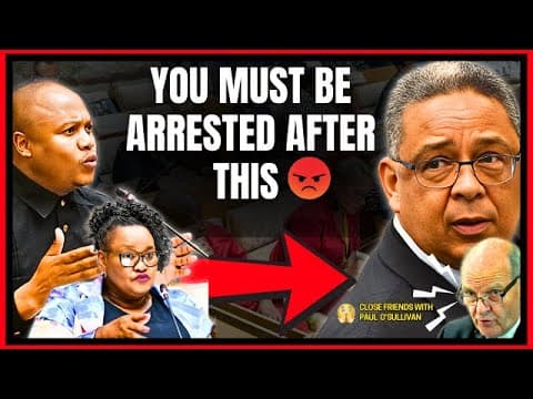 MPs Nxola & Sokhanyile Shut Down Robert McBride in Explosive Committee Clash thumbnail