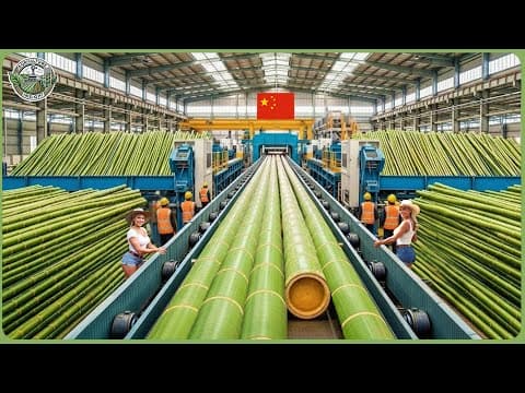 How Billions of Bamboo Are Processed Into Eco Products – Inside the World’s Massive Bamboo Industry thumbnail