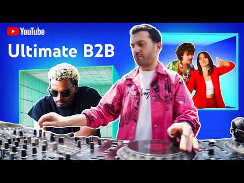 YouTube’s ultimate DJ b2b with @atrak and friends thumbnail