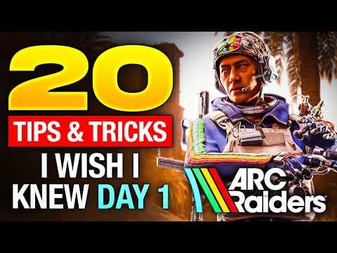 ARC Raiders - BEGINNERS GUIDE - Loot Guide, Enemy Breakdown, Combat Tips, Crafting, & More. thumbnail