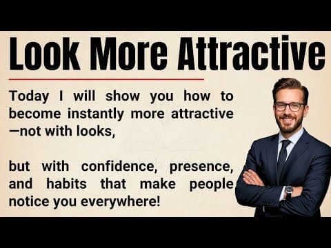 How to Look Attractive Instantly 🔥 || 13 Powerful Ways to Boost Your Presence & Confidence ✅ thumbnail