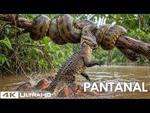 What is the caiman's role in the Pantanal food chain? thumbnail