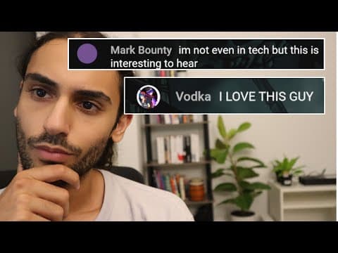 The only video you need to understand the tech job market thumbnail
