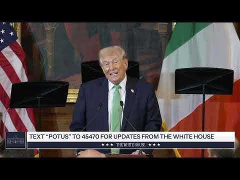 President Trump Participates in the Friends of Ireland Luncheon thumbnail