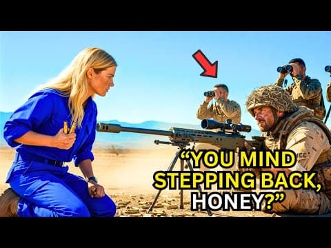 She Was Just Picking Up Brass — Until a US Marine Sniper Challenged Her to Hit 4,000 Meters thumbnail
