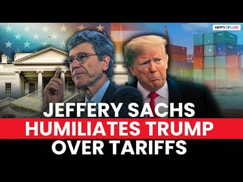 Geopolitical Expert Exposes 'Mad King' Donald Trump's Tariffs I Jeffery Sachs On Trump Tariffs thumbnail
