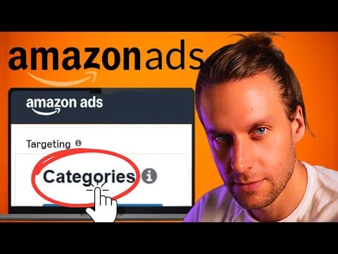 Profitable Amazon PPC CATEGORY Targeting - Step by Step (2026) thumbnail