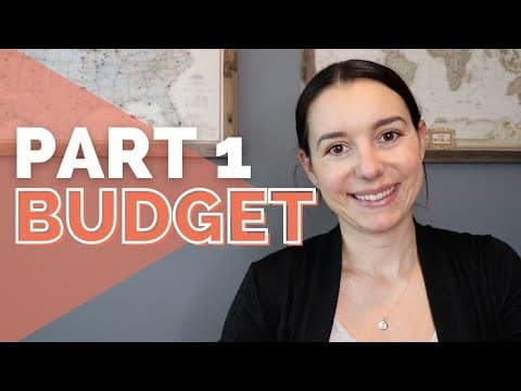 Part 1 - Monthly Budget Review | FINANCIAL CLEANSE SERIES thumbnail