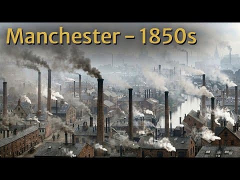 Manchester 1850s: Britain's Workshop (AI Reconstruction) thumbnail