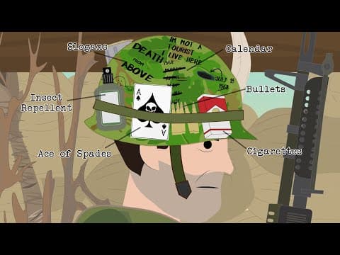 Helmet Graffiti in the Vietnam War thumbnail