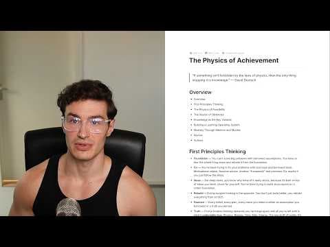 how to get ahead of 99% of people (in 6-12 months) thumbnail