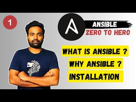 Day-01 | Introduction to Ansible | What is Ansible and Why Ansible ? thumbnail