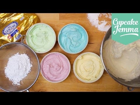 Buttercream Masterclass: How to make Perfect Buttercream Icing | Cupcake Jemma thumbnail