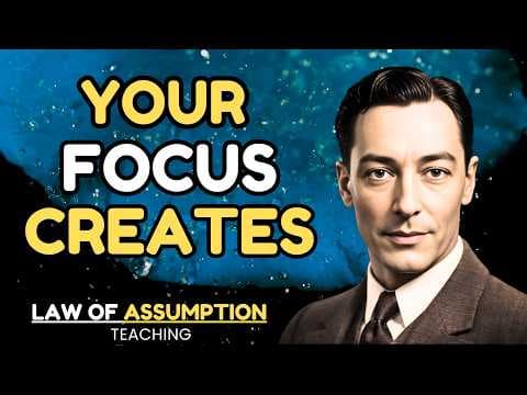 Your Attention CREATES Everything - Your Focus Is God | Law Of Assumption Principles thumbnail