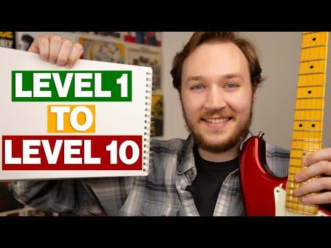 What Are the 10 Levels of Guitar Learning Skills? thumbnail