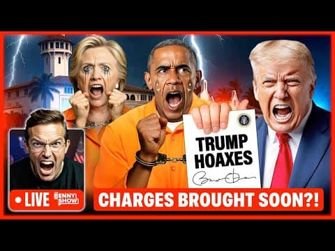 🚨Trump Speaking LIVE RIGHT Now as CIA, FBI Blow the Door off Obama-Gate, Warn Hillary: 'Get Ready' thumbnail