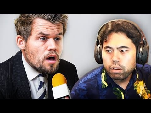 Magnus Believes Hans Niemann is a Cheater thumbnail