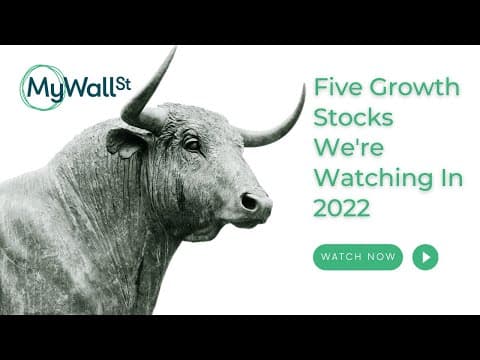 Five Growth Stocks We're Watching In 2022 thumbnail