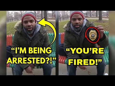 Rookie Cop Harasses Undercover Police Chief conducting integrity test -- Ends His Entire Career thumbnail