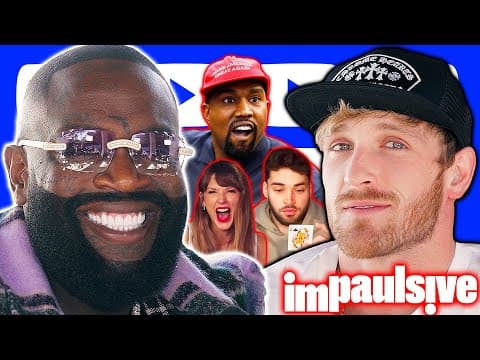 Rick Ross on Adin Ross Getting Scammed, Defends Taylor Swift & Kanye West, Addresses Nicki Minaj 409 thumbnail
