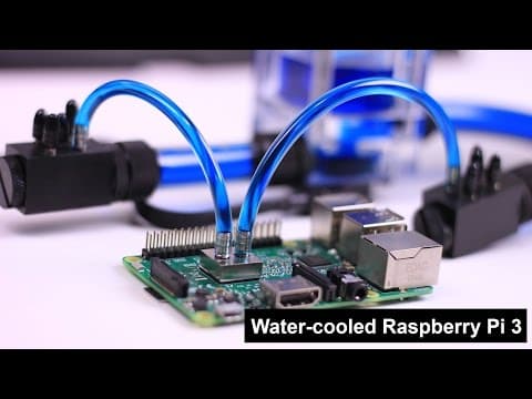 How to Water Cool a Raspberry Pi 3 for Better Performance thumbnail