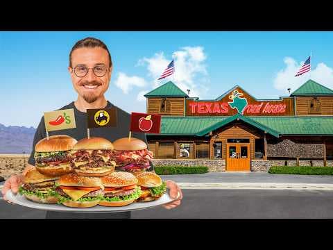 I Tried Every Chain Restaurant Burger In America thumbnail