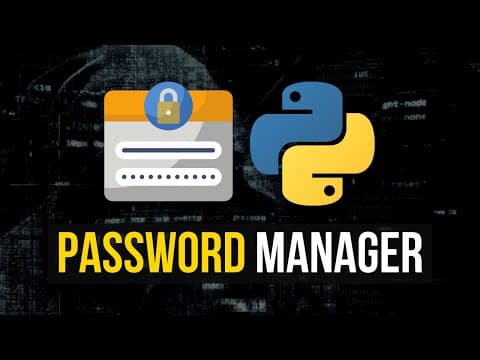 Password Manager in Python thumbnail