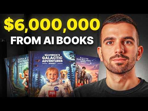 He Made $6M Selling AI Books for Children (And How You Can Too) thumbnail