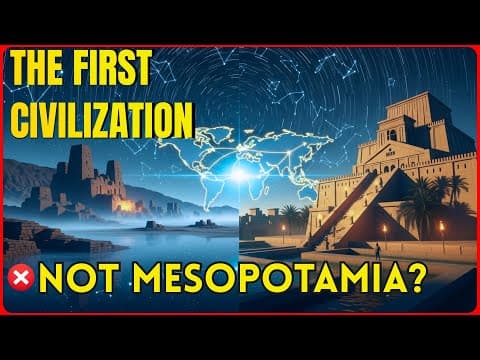 What If Humanity’s First Civilization Began in India, Not Mesopotamia? | History for Sleep thumbnail
