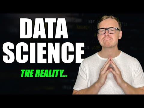 Data Science Career: (Is Becoming A Data Scientist ACTUALLY Worth It?) thumbnail