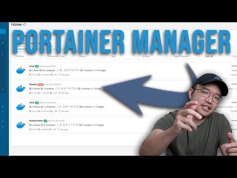 Pi-Hosted: Control Multiple Dockers From One Location with Portainer Agent thumbnail