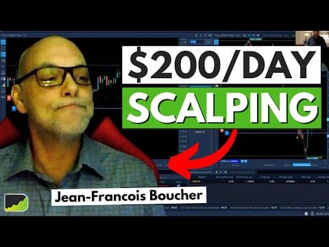 Live Trader Shares His Entire Scalping Strategy - Jean-Francois Boucher thumbnail